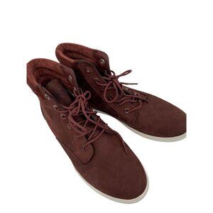 Timberland Womens High-Top Lace-Up Sneaker Boot Dausette Size 8 EUC